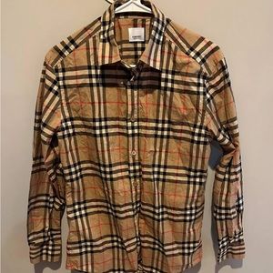 Burberry Check Cotton Shirt